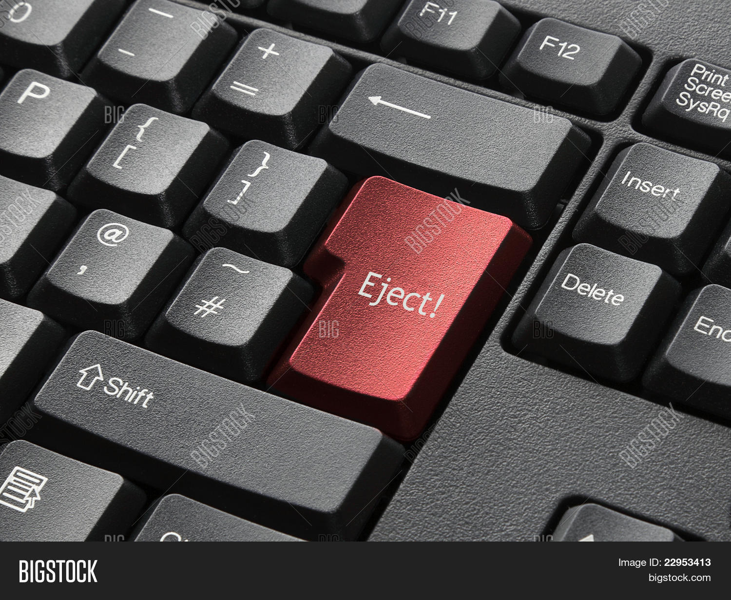 eject button on windows keyboard for mac